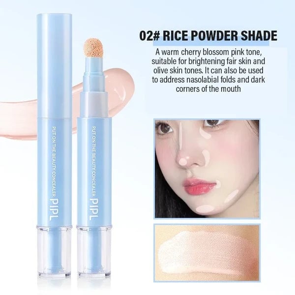 Veilaraโข โ 3-Shade Color Correcting Concealer Pen for Dark Circles, Blemishes & Natural Glow + Buy 1 GET 1 FREE
