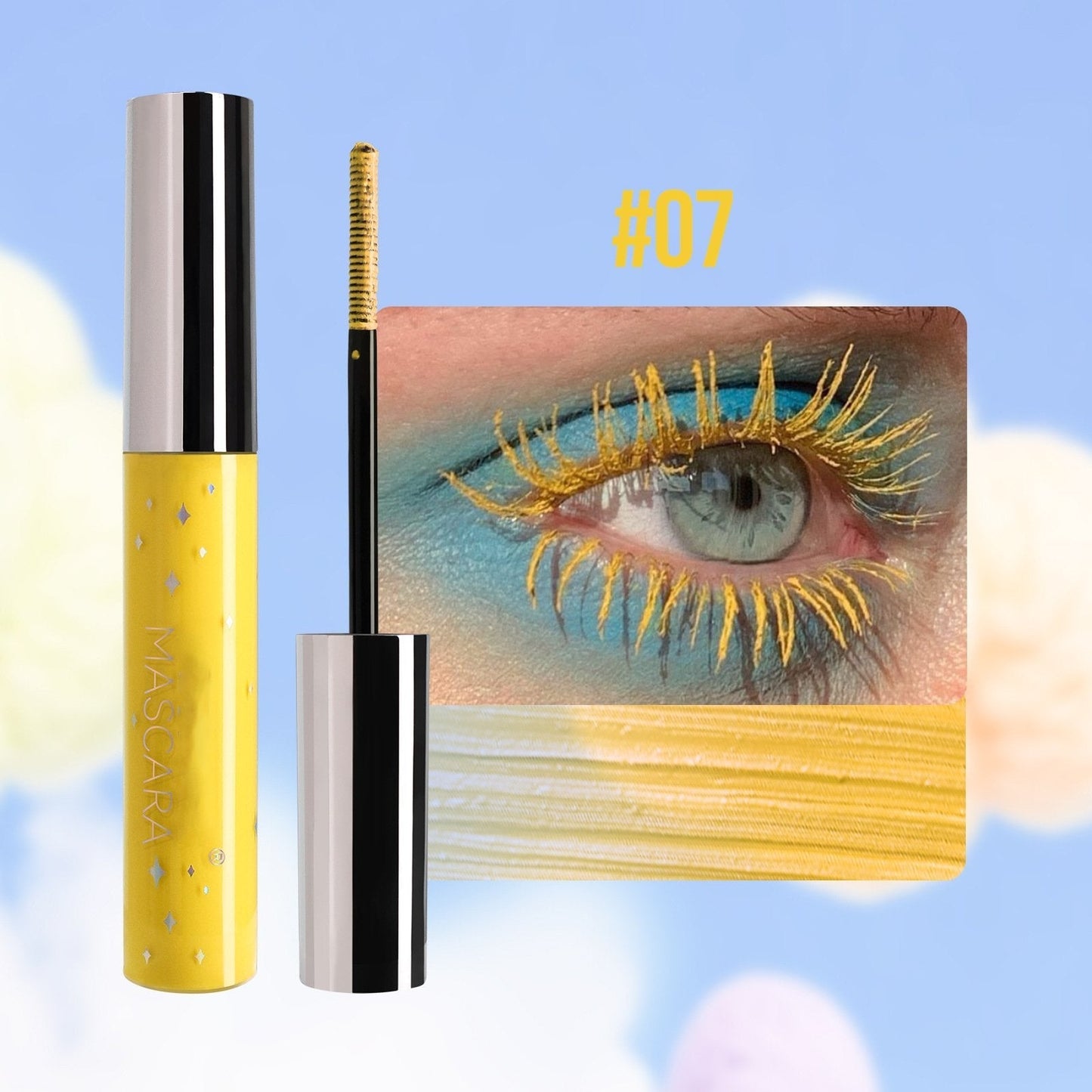 The AuraSpark Colorful Glitter Mascara โ Long-Lasting Brilliance + 50% OFF