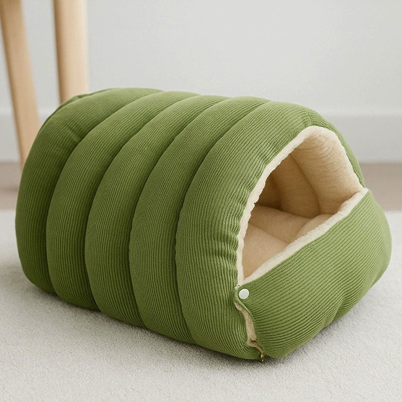 The CozyCocoon Pet Bed - A Winter Paradise for Your Pet + 50% OFF