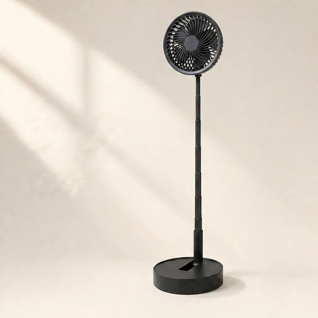 Zephyraโข โ Foldable Rechargeable Fan, Telescopic & Whisper-Quiet + 50% OFF