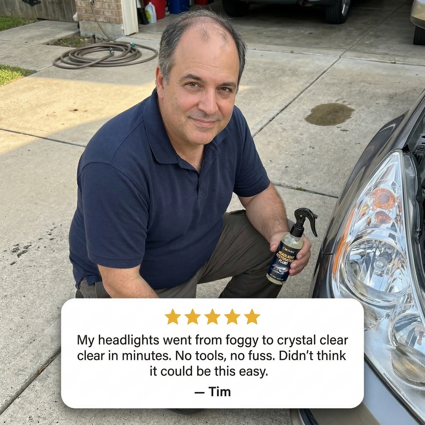 Clarivexโข โ UV-Shield Headlight Restoration Fluid Kit +50% OFF