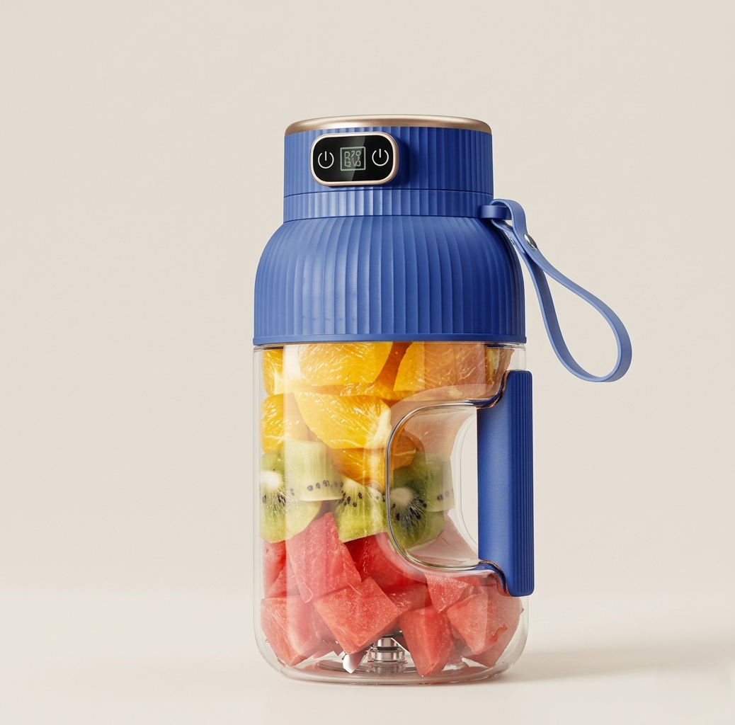 Blendoraโข โ 10-Blade Digital Display Portable Juicer Blender Cup + 50 % OFF