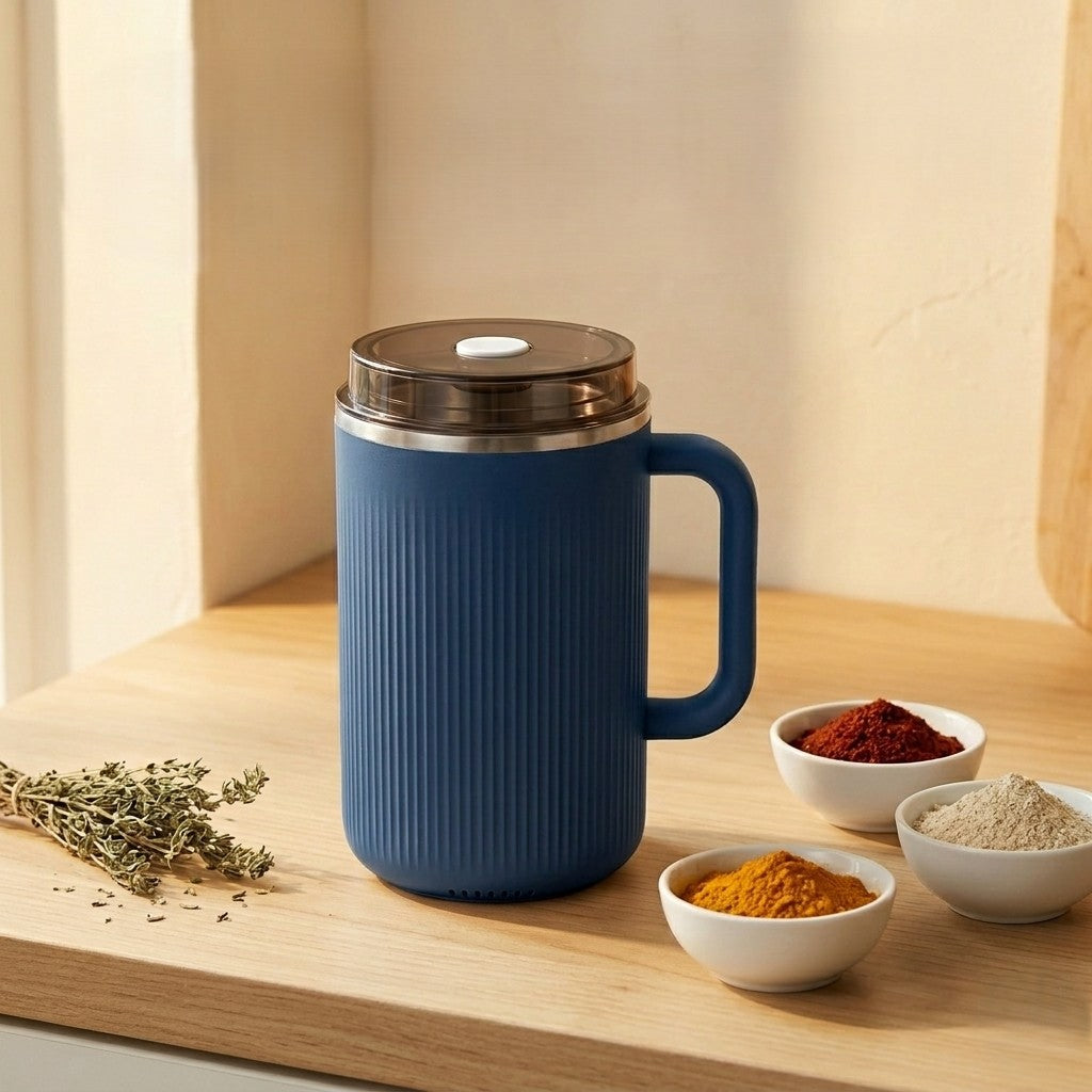 Millwickโข โ Fast-Grind Stainless Steel Grain & Spice Grinder + 50% OFF