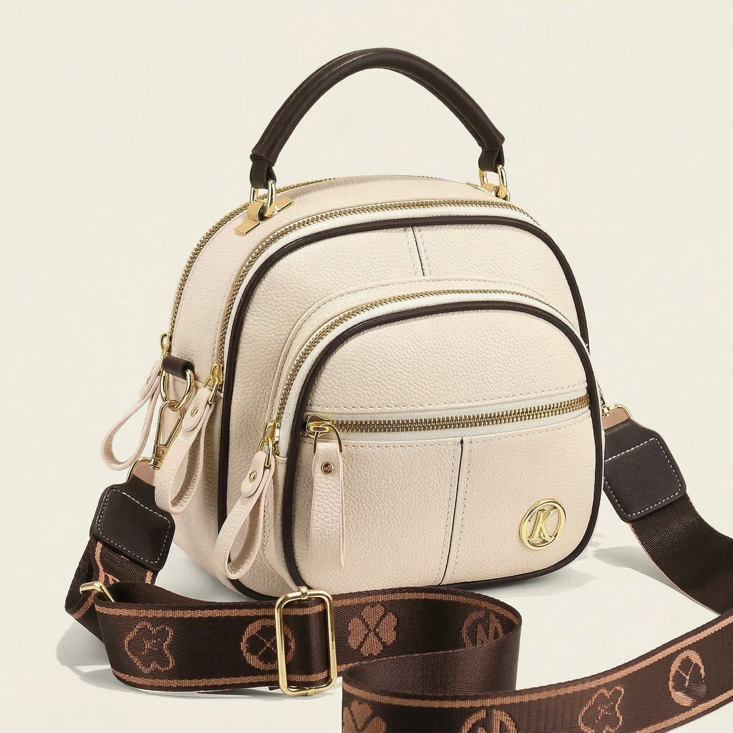 Velaineโข โ 5-Compartment Dual-Carry Leather Crossbody Bag +50% OFF