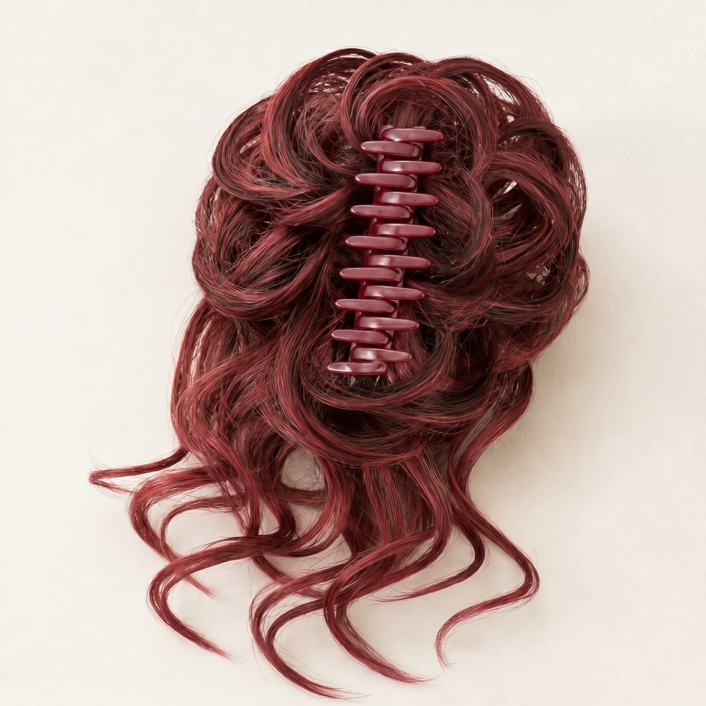 Lusheโข โ Fluffy Volume Bun Hairpiece with Detachable Claw-Clip Design + 50% OFF