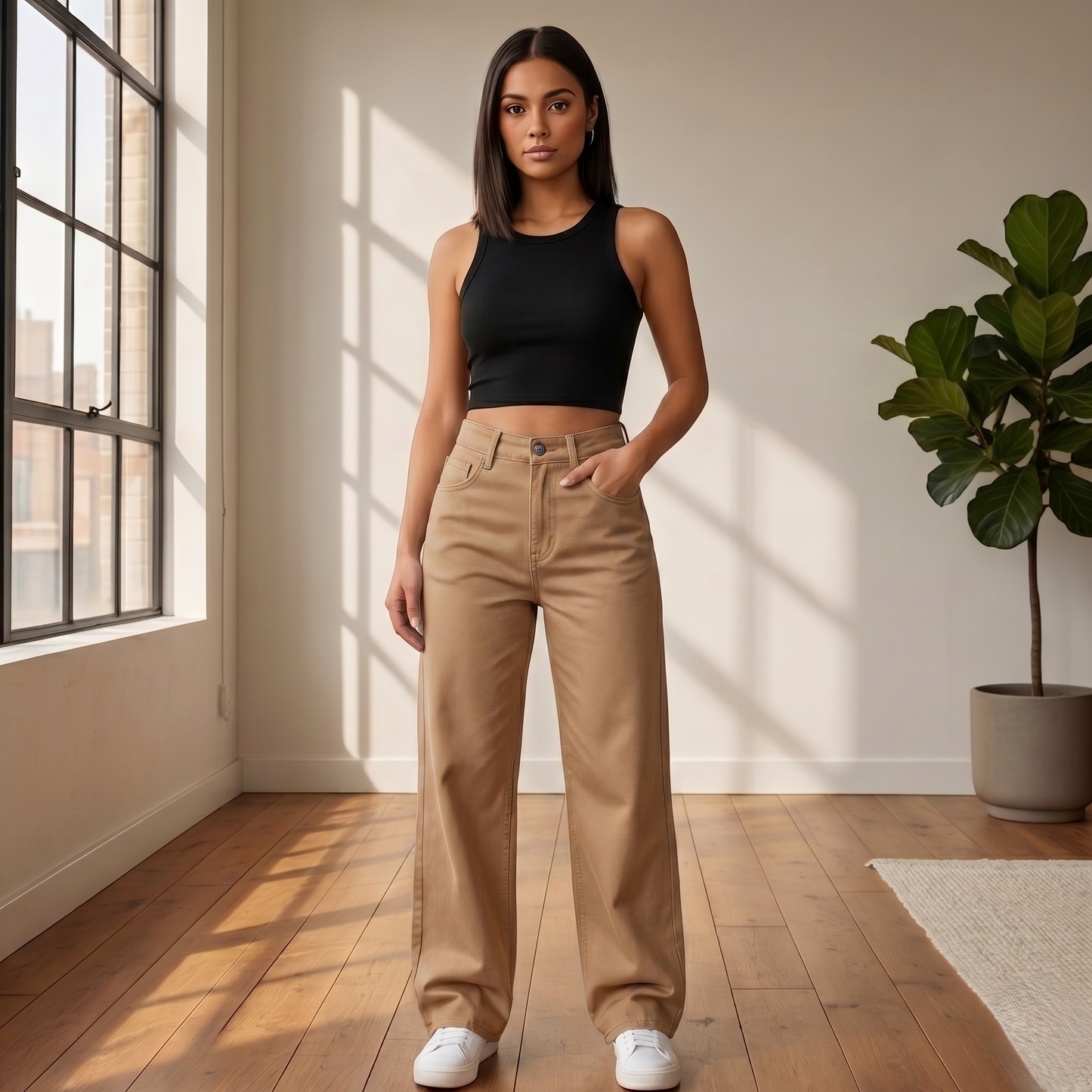 Ashwellโข โ High-Rise Contour-Lift Straight-Leg Retro Denim Jeans + 50% OFF