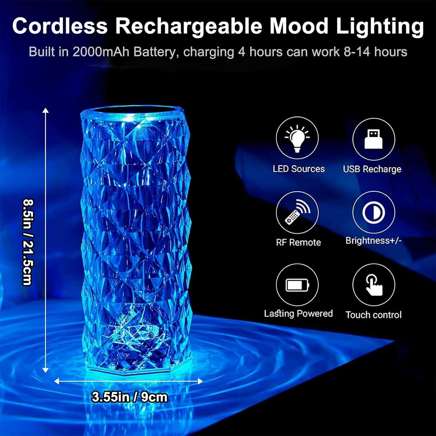 BloomAura Rose Lamp โ Create a Mesmerizing Sanctuary Instantly + 50% OFF