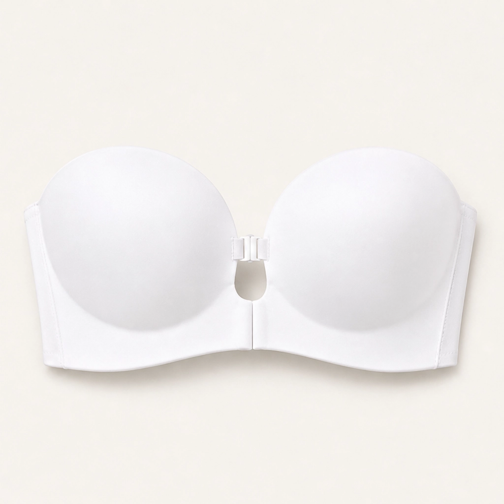 Sculptelleโข โ Strapless Front-Closure Push-Up Bra with Multi-Way Straps + 50% OFF