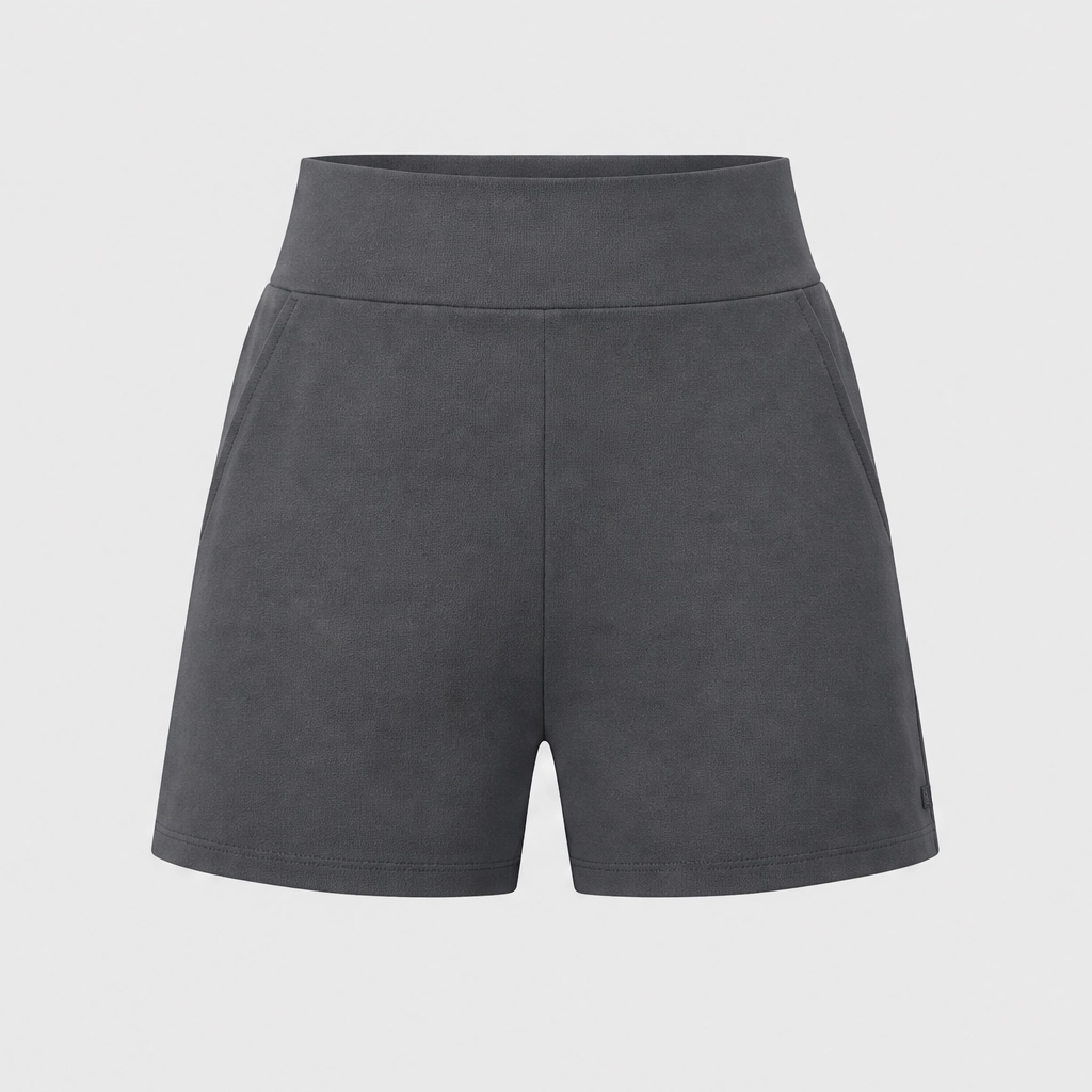 Smoothvelleโข โ High-Waisted Tummy-Control Shorts with 4-Way Stretch & Pockets + 50% OFF