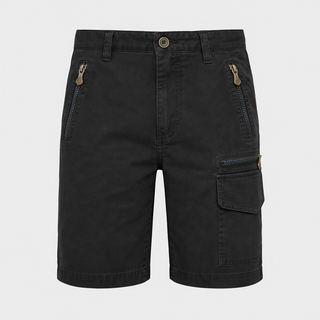 Hawthorneโข โ 8-Pocket Cotton Cargo Shorts with Elastic Drawstring Waist + 50% OFF