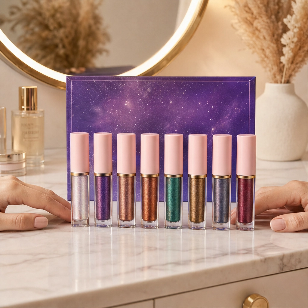 Opalineโข โ 8-Shade Color-Shift Glitter Liquid Eyeliner Set + Buy 1 Get 1 FREE