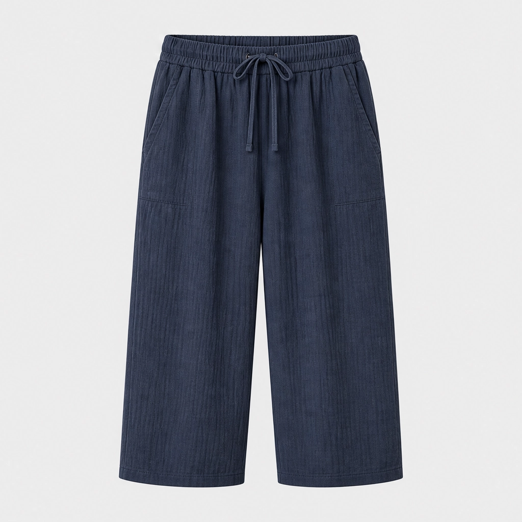 Marleighโข โ Breathable Linen-Blend Wide-Leg Summer Shorts with Adjustable Waist & Deep Pockets +50% OFF