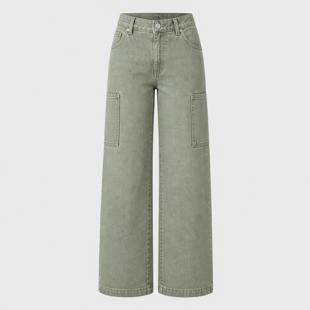 Indigowellโข โ Leg-Lengthening Cropped Barrel Jeans + 50% OFF