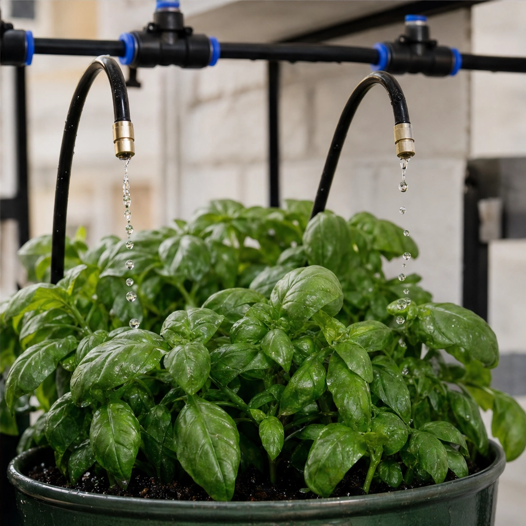 Verduraโข โ 360ยฐ Brass Misting Nozzle Garden Irrigation Kit + 50% OFF