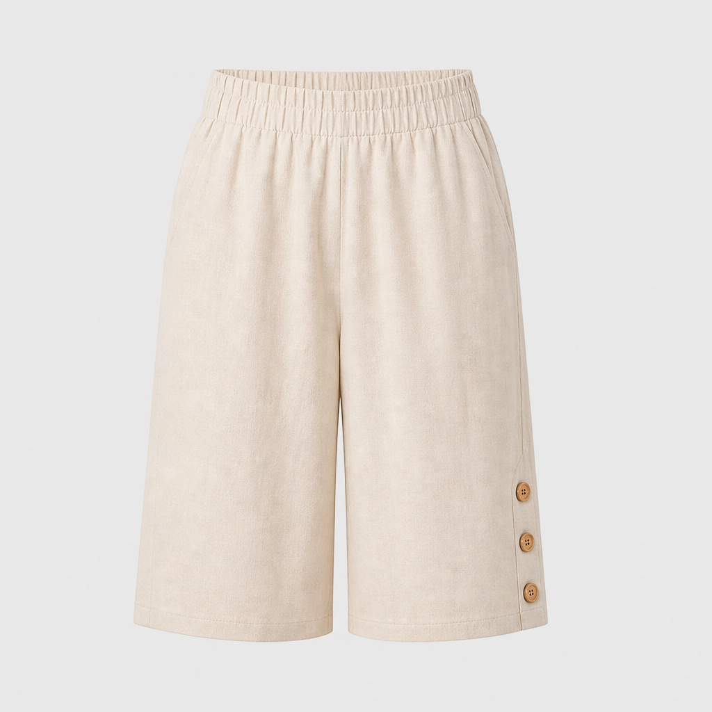 Lilรคraโข โ Elastic-Waist Comfort Capri Pants + 50% OFF