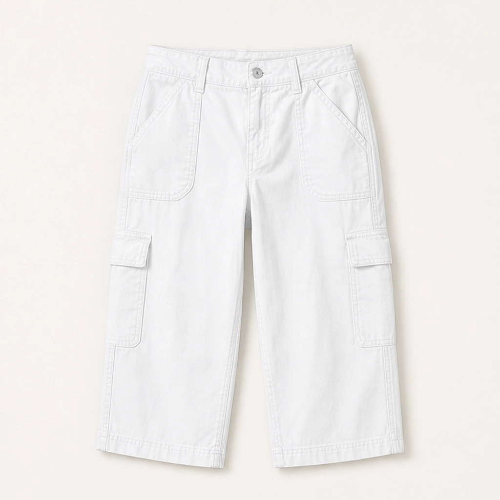 Driftwell โขโ Deep-Pocket Breathable Loose-Fit Cargo Capris + 50% OFF