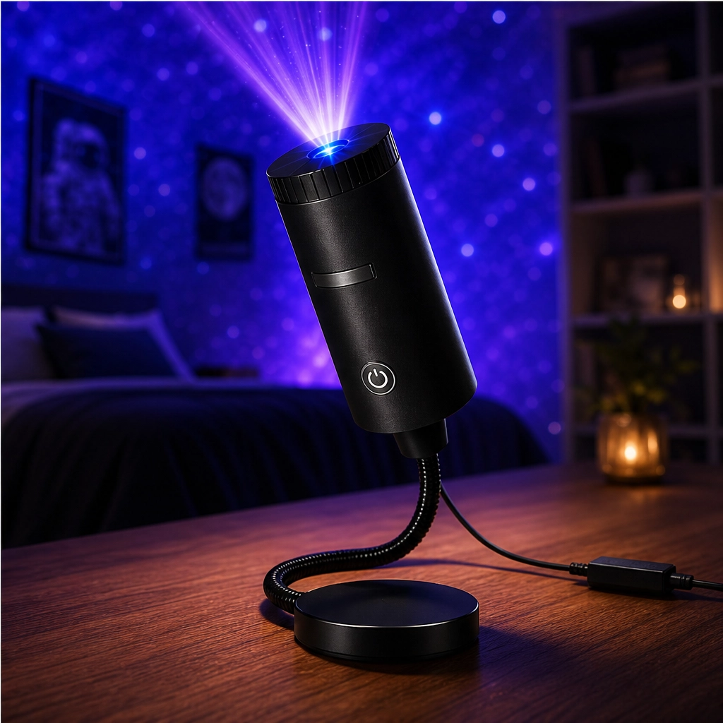 Noctera โ Galaxy & Ocean HD Star Projector with 360ยฐ Head + 50% OFF