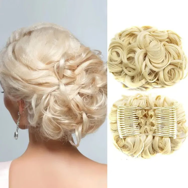QuickVolume Messy Bun - Achieve Effortless Elegance Instantly + 50% OFF