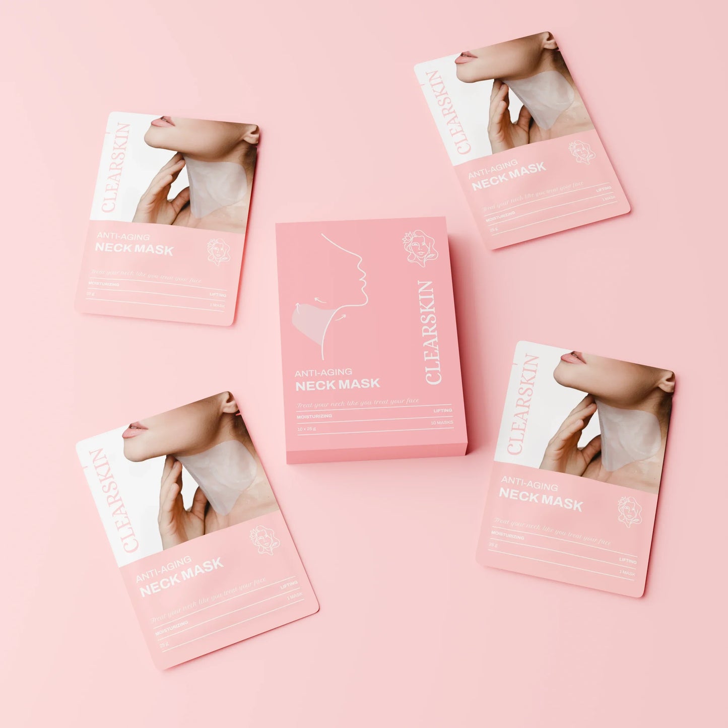 The NeckPerfect Mask - A Youthful Neck That Matches Your Face - 1+1 FREE