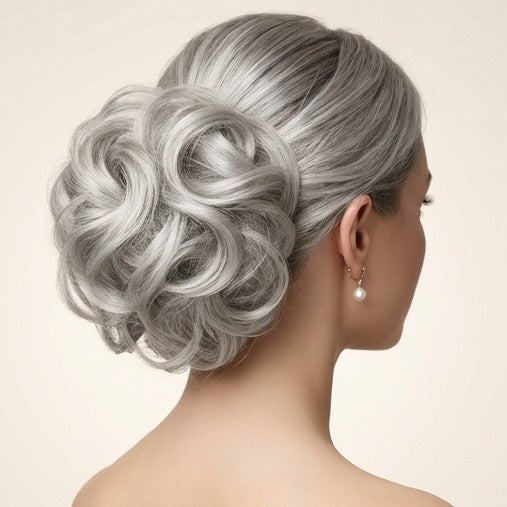 QuickVolume Messy Bun - Achieve Effortless Elegance Instantly + 50% OFF