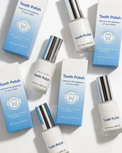 The AuraGlow Tooth Polish — Instant Radiance for a Brighter Smile + 50% OFF