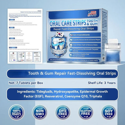 The AuraMints Oral Care Strips — Support a Fresher, Cleaner Smile +  Buy 1 GET 1 FREE