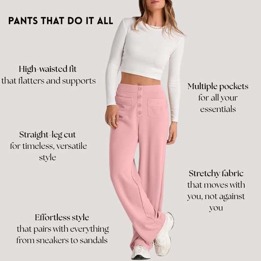 FlexForm Multi Pocket Utility Pants – Durable, Street-Ready Comfort - 50% OFF
