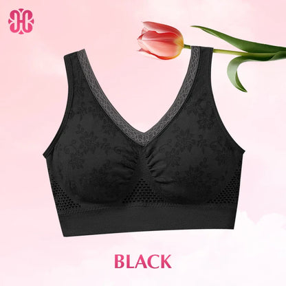 AuraForm Cotton Lift Bra – Natural Comfort, Effortless Support - 1+1 FREE