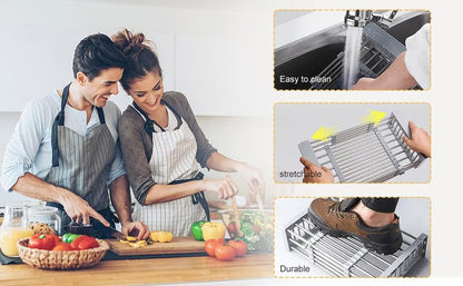 The SinkSpace Extender - A Clutter-Free Counter, Instantly + 50% OFF