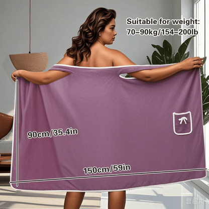 The ComfortWrap - Secure, Hands-Free Luxury After Every Shower - 50% OFF