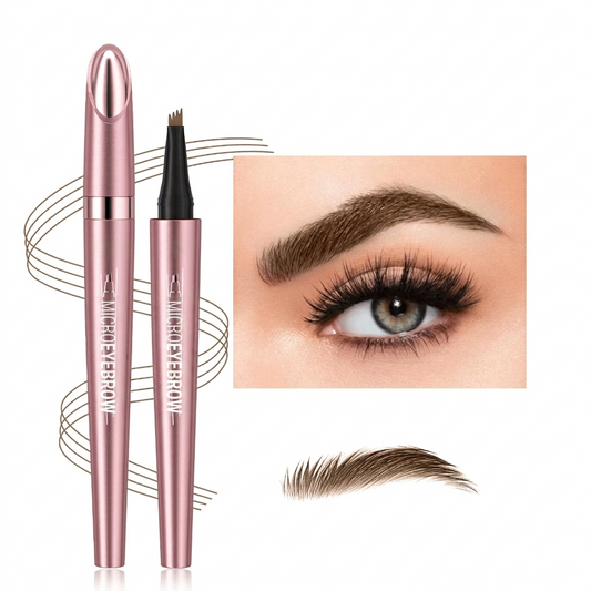 Plumara™ – Waterproof 4-Tip Micro-Fork Eyebrow Pencil for Natural Hair-Like Brows +Buy 1 Get 1 FREE