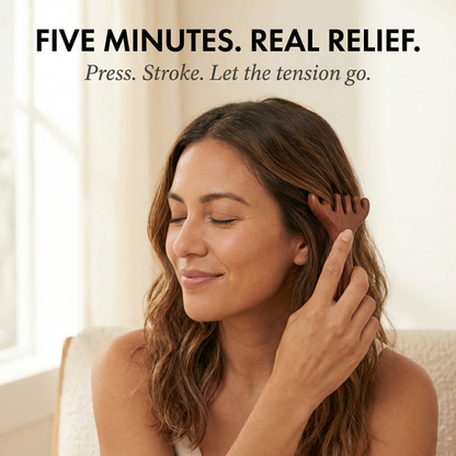 Knotwell™ – Six-Claw Wooden Scalp & Meridian Massage Tool + 50% OFF