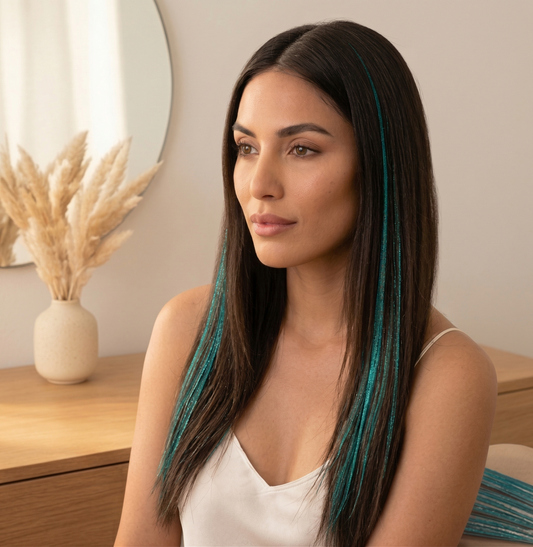 Lumette™ – Instant Clip-In Hair Tinsel | No Knots, No Salon, Pure Sparkle + 50% OFF