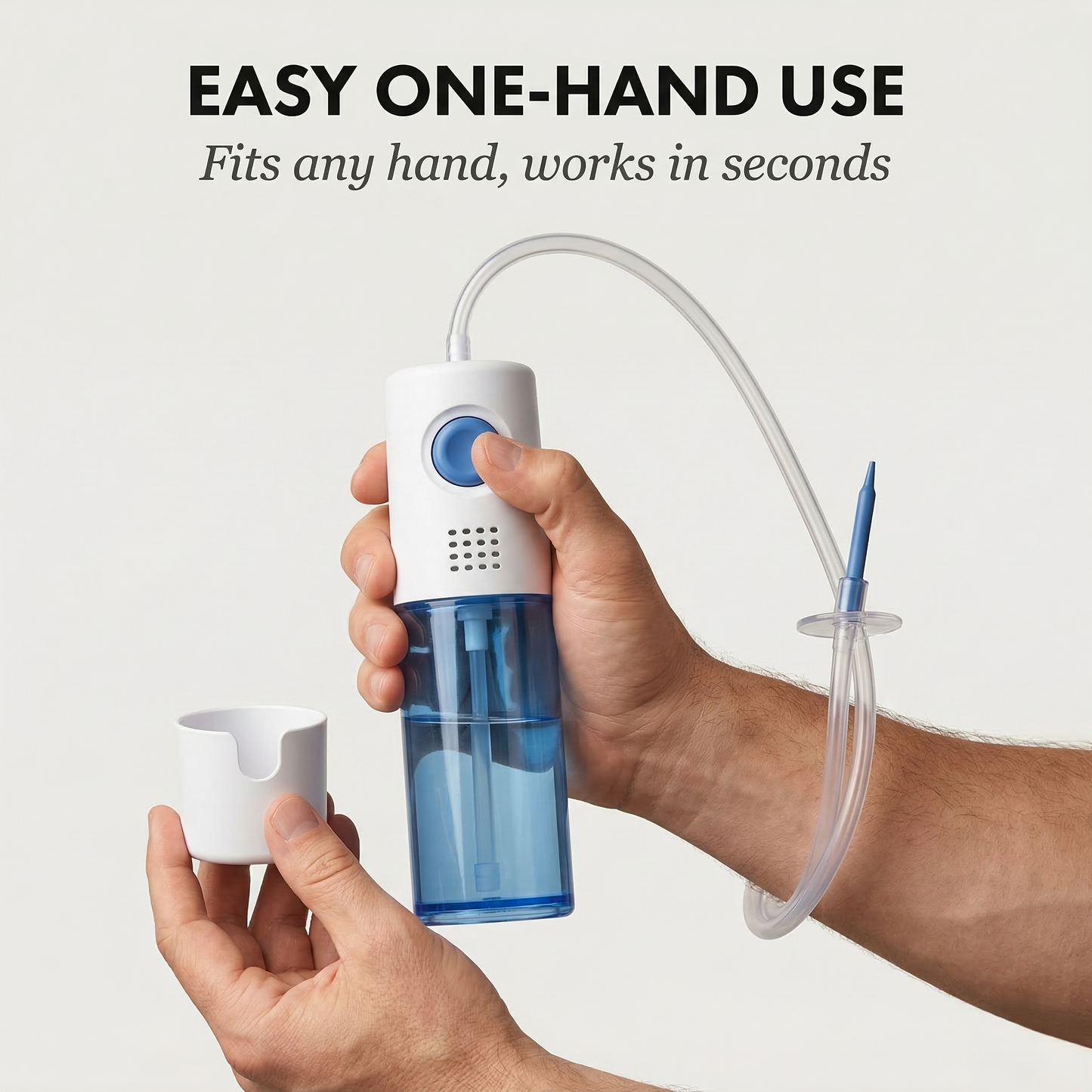 Auravel™ – Safe Water Irrigation Ear Wax Removal Kit with Replaceable Nozzles + 50% OFF