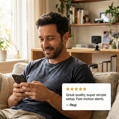 Sentry™ – Mini HD Security Camera with Night Vision & Motion Detection+ 50 % OFF