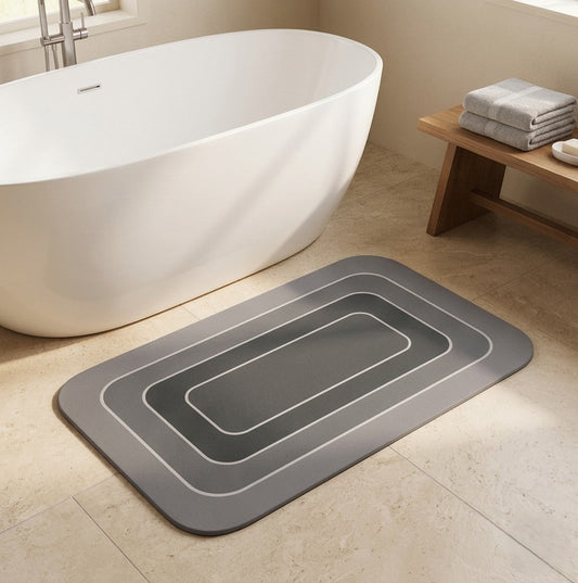 Absorra™ – Super Absorbent Non-Slip Floor Mat | Fast Dry, Stain Resistant, Rubber Bottom +50% OFF