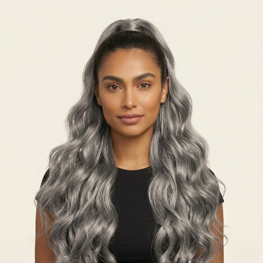 GlowMane™ – Long Curly Wavy Clip-In Ponytail Hair Extension + 50% OFF