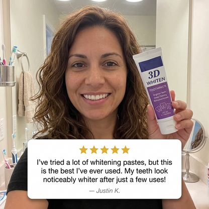 Pearlmint™ – Natural Whitening Toothpaste with Peppermint, Chamomile & Baking Soda + 50% OFF