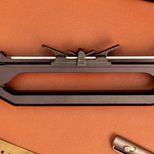 Keenforge™ – Guided-Angle Precision Knife Sharpener with Diamond Stone & Leather Strop + 50% OFF