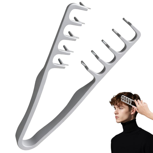 The AuraVolume Comb - Wide-Toothed Fluffy Texture & Volumizing Boot Lift + 50% OFF