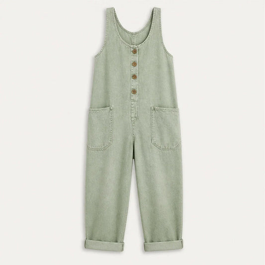 Velinne™ – Breathable Wide-Leg Sleeveless Jumpsuit with Deep Pockets + 50% OFF