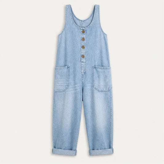 Velinne™ – Breathable Wide-Leg Sleeveless Jumpsuit with Deep Pockets + 50% OFF