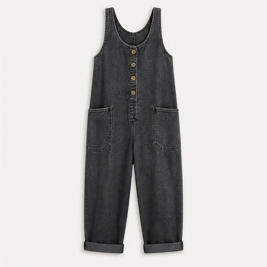 Velinne™ – Breathable Wide-Leg Sleeveless Jumpsuit with Deep Pockets + 50% OFF