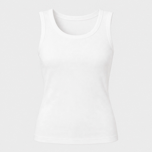 Trueform™ – Ultra-Soft Cotton Shape-Retaining Fitted Tank (3-Pack) + 50% OFF