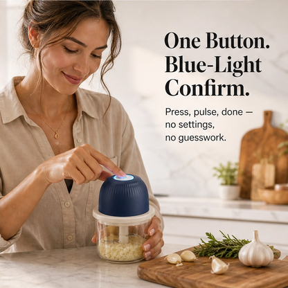 Prepwell – Cordless Rechargeable Mini Electric Food Processor + 50% OFF