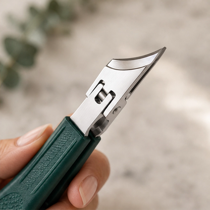 Talonix™ – Wide-Jaw Beveled Clippers for Thick & Ingrown Nails | Anti-Splash, Long Grip +Buy 1 Get 1 FREE