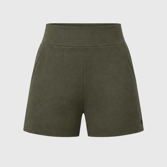 Smoothvelle™ – High-Waisted Tummy-Control Shorts with 4-Way Stretch & Pockets + 50% OFF