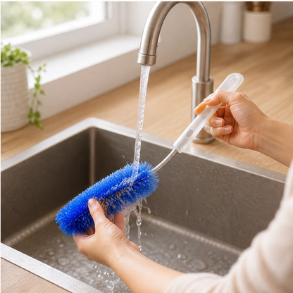 Reachly™ – Bendable Reusable Dust Brush for Fans, Blinds, Vents & Cars + 50% OFF