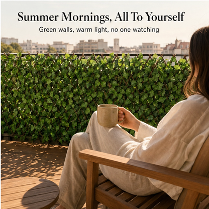 Arbor™ – Expandable Faux-Ivy Privacy Trellis for Balconies & Patios +50% OFF