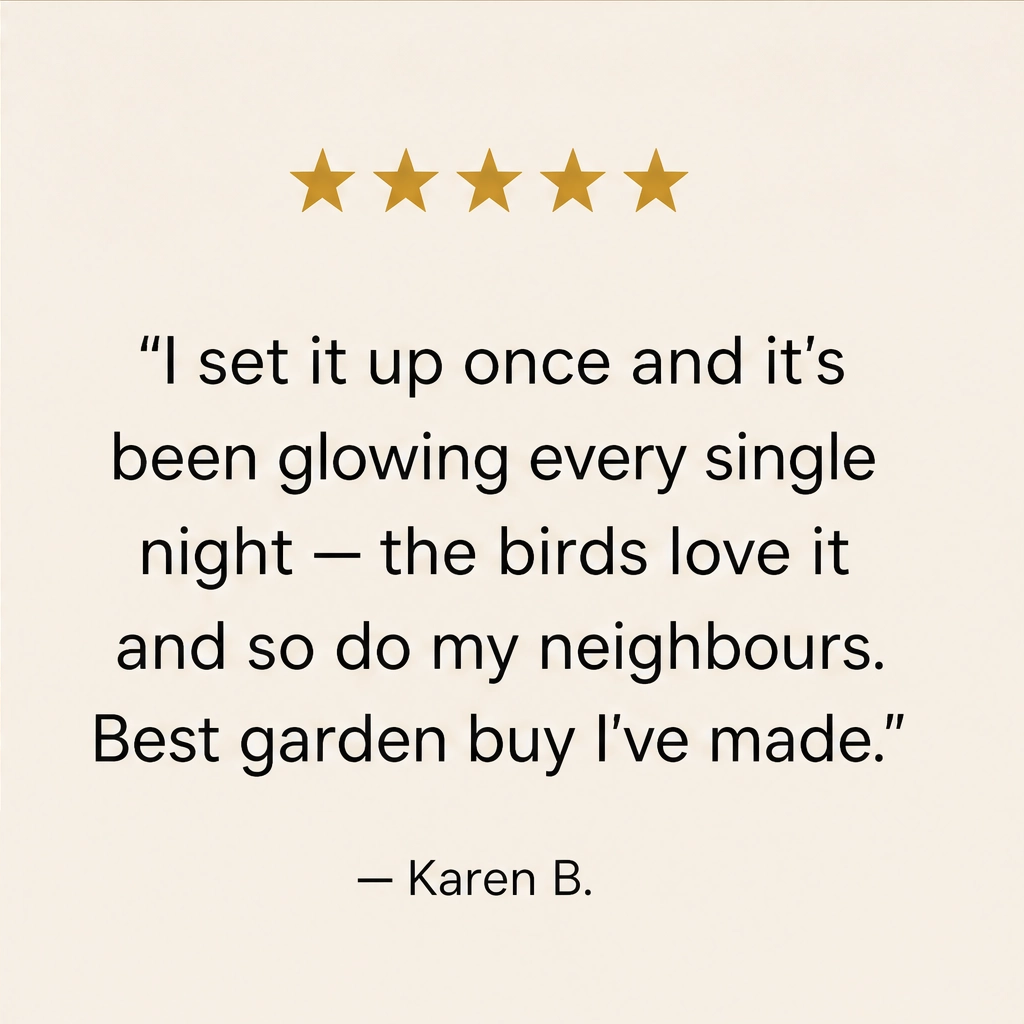 Wrenmere™ – Solar Lantern Metal Bird Feeder with Warm LED Glow + 50% OFF